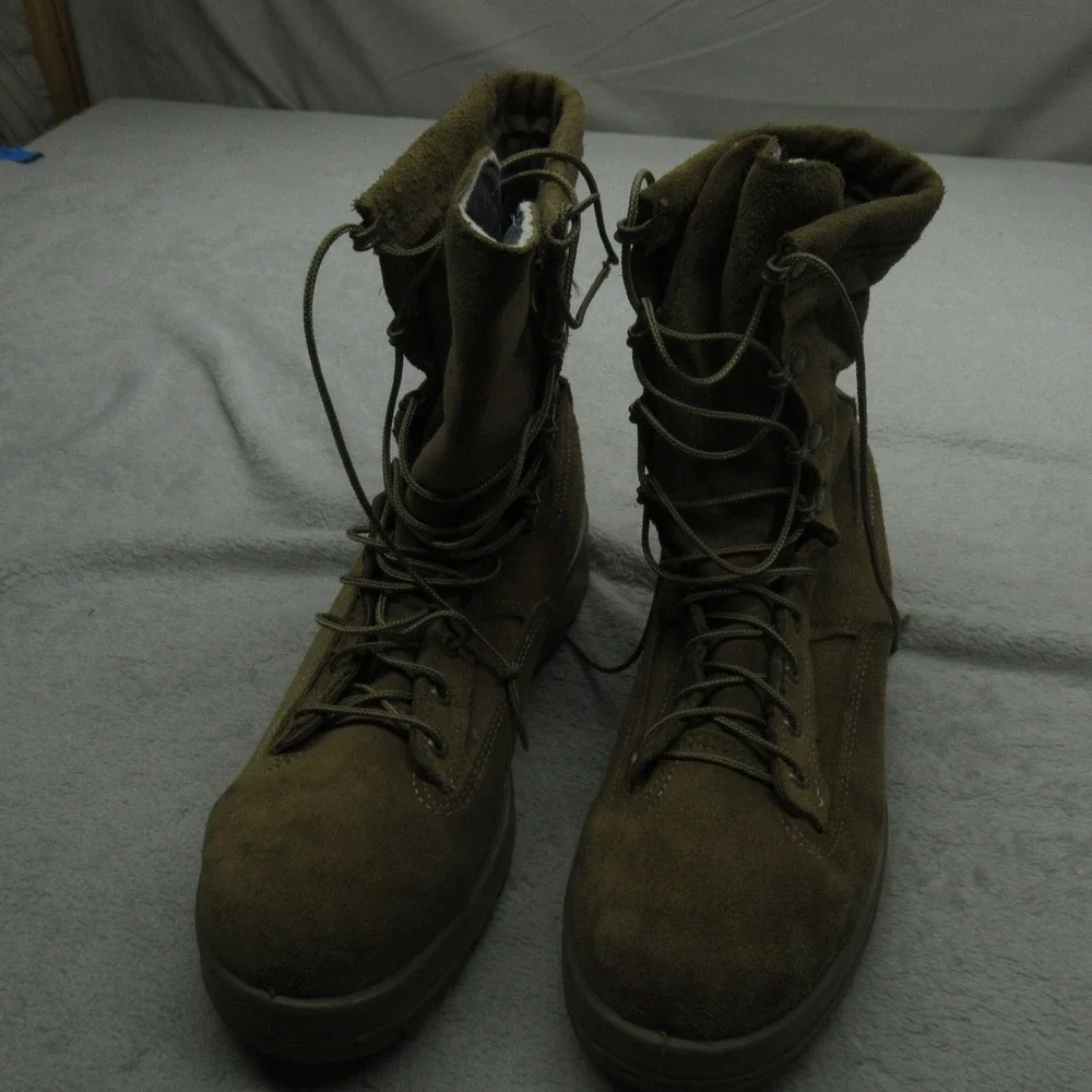 Belleville‎ Mens 11 Combat Boots Brown Waterproof Steel Toe 600g Insulated USA
